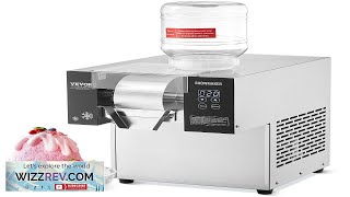 Commercial Snowflake Ice Machine 276LBS/24H Stainless Steel for Ice Cream Review