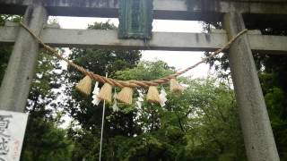 陸中一宮 駒形神社の鳥居