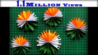 3d Wall Decoration Paper Craft Idea For Independence Day