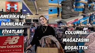 Türkler Amerika'da Columbia Mağazasını Boşalttı! 🛍️ 1/4 Fiyatına İnanılmaz Alışveriş! Çok ucuz!