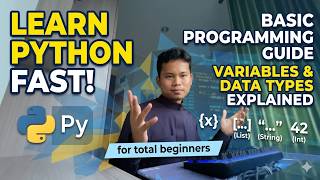 Belajar Pemrograman Dasar Python - Tipe Data dan Variabel