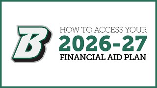 How to Access Your Financial Aid Plan || 2026-27 || Binghamton University