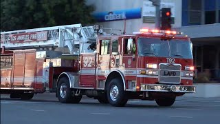 LAFD Light Force 92 Responding