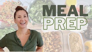 FALL Inspired 🍂 HEALTHY VEGAN Weekly Staples MEAL PREP + FREE Guide & RECIPES! 🌱