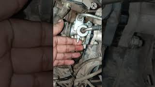 Scooty carburetor  petrol overflow problem #youtubeshorts #honda #bike