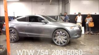 AceWhips.NET- WTW Customs Broward- Female's Honda Accord Coupe on 26\