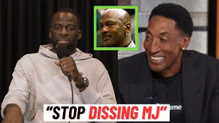 Draymond Green CALLS OUT Scottie Pippen For DISRESPECTING Michael Jordan!!👑🐐