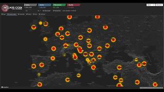mapboxGL heatmap coloring
