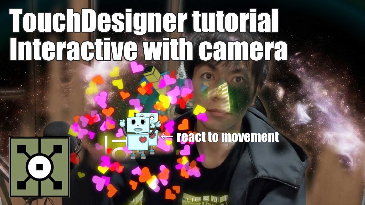 Touchdesigner Tutorial Interactive With Camera Youtube
