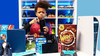 10 Things Tekkerz Kid Jr Can't Live Without  *FOOTBALLER EDITION