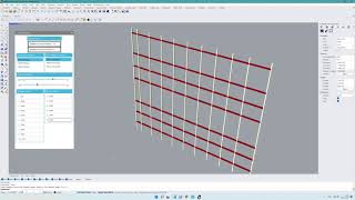 First trial of Human UI components. Rhinoceros - Grasshopper