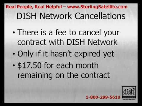 Are There Any Fees If I Cancel My DISH Network Service? - YouTube