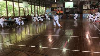 Jiin kata - in competition