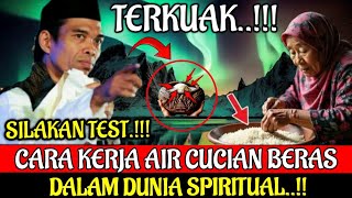 TERKUAK.! khasiat gaib air cucian beras dalam dunia spritual,, SILAKAN TEST.!!!