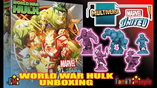 CMON SPINMASTERS - Marvel United: Multiverse - World War Hulk - Unboxing