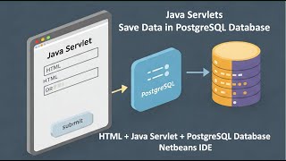 Java Servlet + HTML Form + PostgreSQL | Store Data from HTML Form to PostgreSQL via Java Servlet