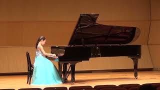 Piano Competition 1st Prize, J.S.Bach Invention No.14, Sibelius/ Impromptu Op.99-4