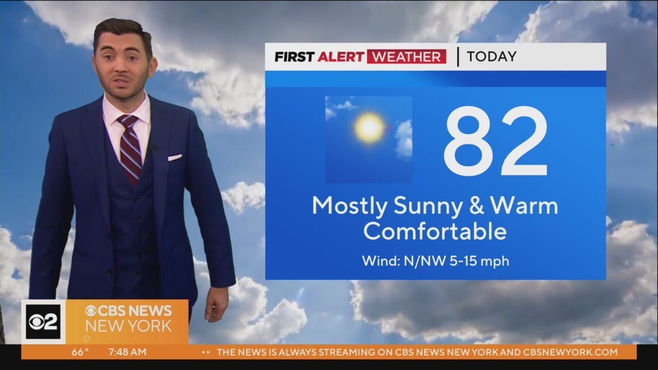 First Alert Weather: CBS New York's Sunday AM Update - 7/30/23 - YouTube