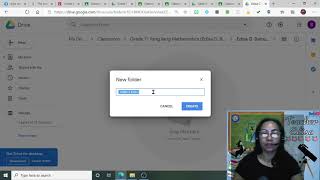 Creating Folder Google Classroom