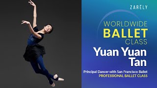 Yuan Yuan Tan, Principal Dancer with San Francisco Ballet, Advanced/professional ballet class