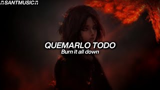 AViVA - BURN IT ALL DOWN // Subtitulada al Español + Lyrics