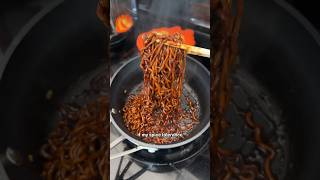 Fiery Hot Jjajang Noodles