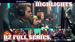 RGE vs FNC - All Games Highlights | Round 2 LEC 2022 Spring Playoffs | Rogue vs Fnatic Full Series
