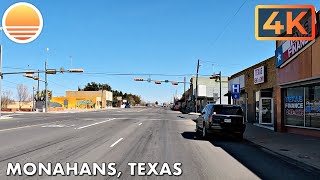 Monahans, Texas! Drive with me through a Texas town!