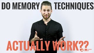 Do Memory Techniques ACTUALLY Work?