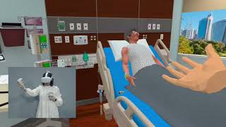 VR Medical Simulation Orientation using SimX