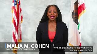 A message from California State Controller – IRS Direct File