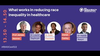 (15) RHO International Conference - What works in reducing race inequality In healthcare