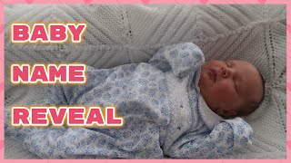 BABY NAME REVEAL! | The Radford Family