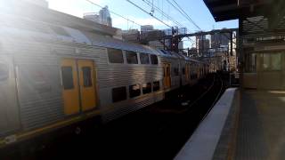 Sydney Trains C2+C10 departing Central P21