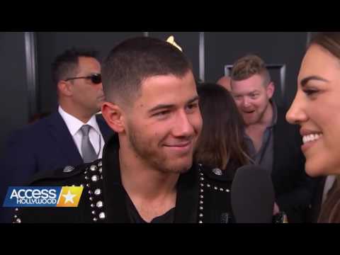 Nick Jonas Suggests Baby Names For Beyoncé's Twins (Grammys 2017) Nick Jonas Suggests Baby Names For Beyoncé's Twins (Grammys 2017)