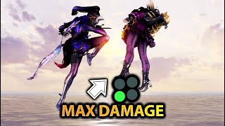 Kunimitsu UF3 Combos | +Max Damage