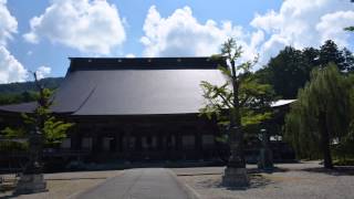 瑞泉寺・散居村と彫刻の町井波