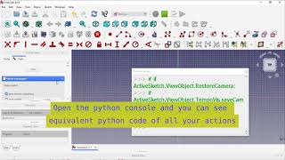 FreeCAD Python Scripting : First Dip