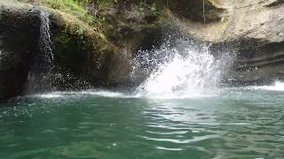 Waterfall Jump, Concord Falls, Grenada