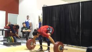 135kg (297lbs) American Open qualifying lift