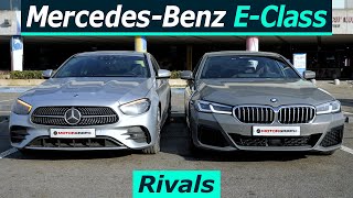 2021 Mercedes-Benz E-Class vs. BMW 5 Series "German Premium"