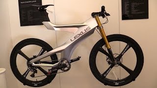 2015 Lexus Velo Concept Bicycle - Walkaround - 2014 Paris Auto Show