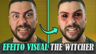 Como fazer EFEITO VISUAL olho The WITCHER | Tutorial After Effects - VFX