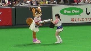 20190616 ローソンルーレットでバズーカを撃つポリーちゃん