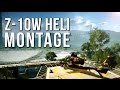 Battlefield 4 Z-10W Helicopter 46 Kill Streak Montage | Rogue Transmission