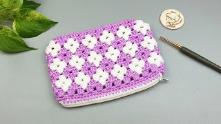 DIY Crochet Purse with Zipper | Crochet Gift Ideas | ViVi Berry DIY