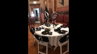 Missing Man Table Ceremony