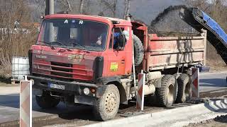 TATRA 815 S3 FREZOVANIE VOZOVKY    2020