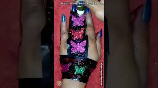 इंस्टेंट तितली अरेबिक मेहँदी की डिज़ाइन Navratri mehndi design #shorts #shortvideo #youtubeshorts