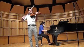 Mozart - Violin Concerto No 3 in G major, K 216, 1st movement. Askar Salimdjanov